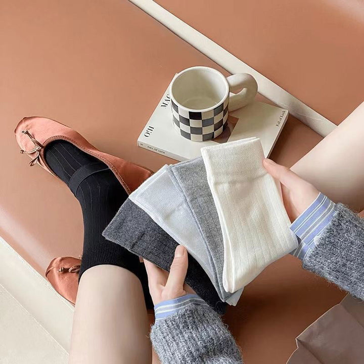 1 Pair Versatile Sports Casual Crew Socks - SocksLtd