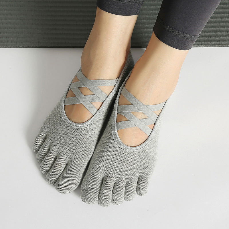 1 Pair  Dancing  Fitness Fingers Yoga Socks - SocksLtd