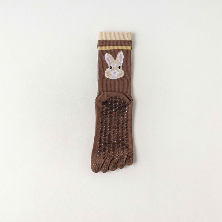 1 Pair  Five finger anti skid Yoga Socks - SocksLtd