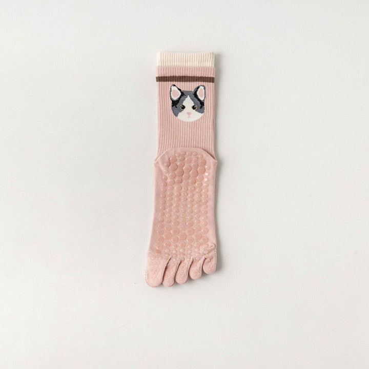 1 Pair  Five finger anti skid Yoga Socks - SocksLtd