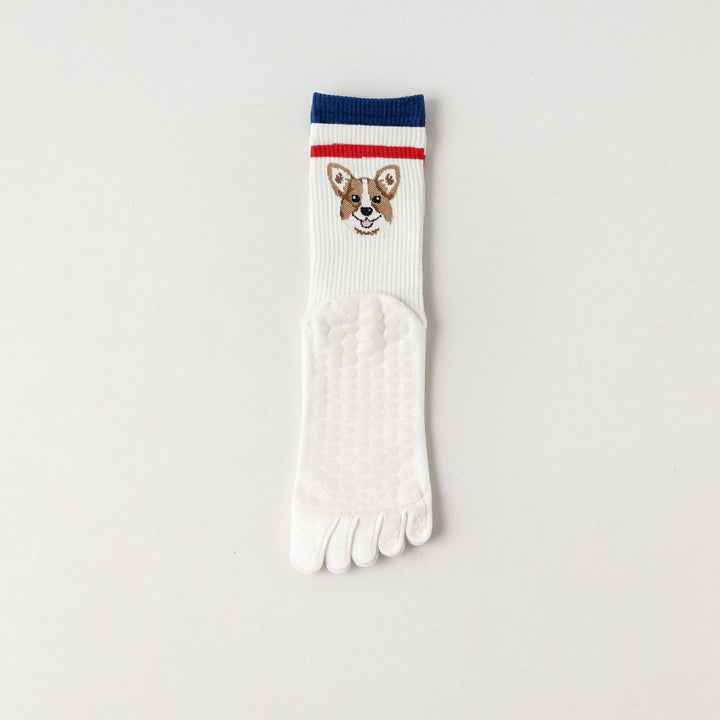 1 Pair  Five finger anti skid Yoga Socks - SocksLtd