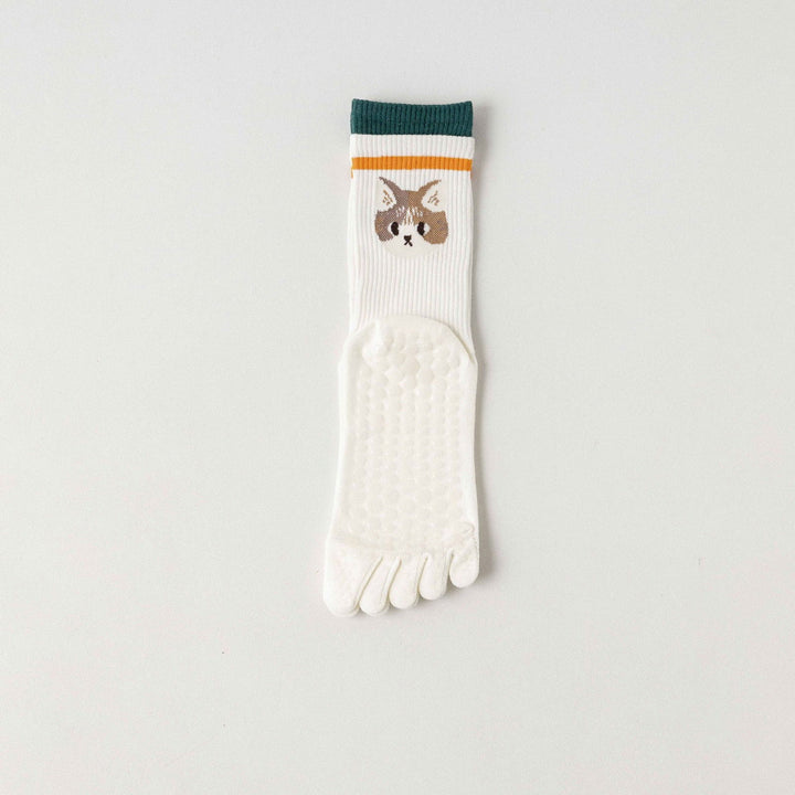 1 Pair  Five finger anti skid Yoga Socks - SocksLtd