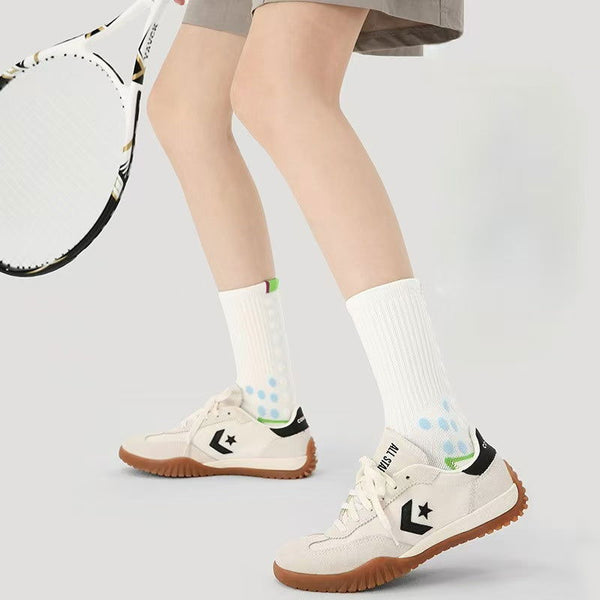 1 Pair  Women Contrasting trendy Athletic Crew Socks - SocksLtd