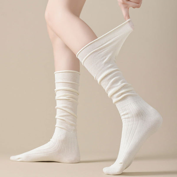 1 Pair  Women Maillard style Boot Knee High Socks - SocksLtd