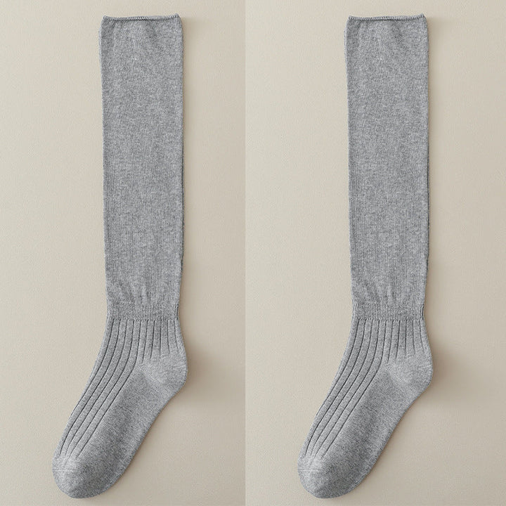 1 Pair  Women Maillard style Boot Knee High Socks - SocksLtd