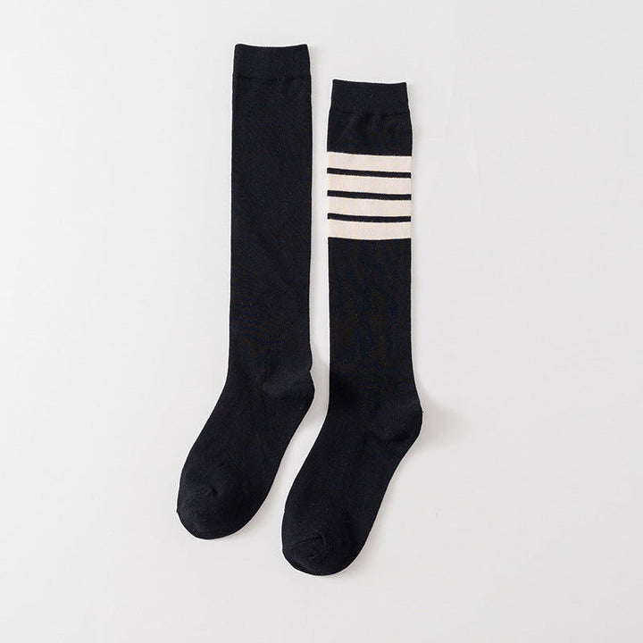 1 Pair  Women Thin Leg Japanese  Knee High Socks - SocksLtd