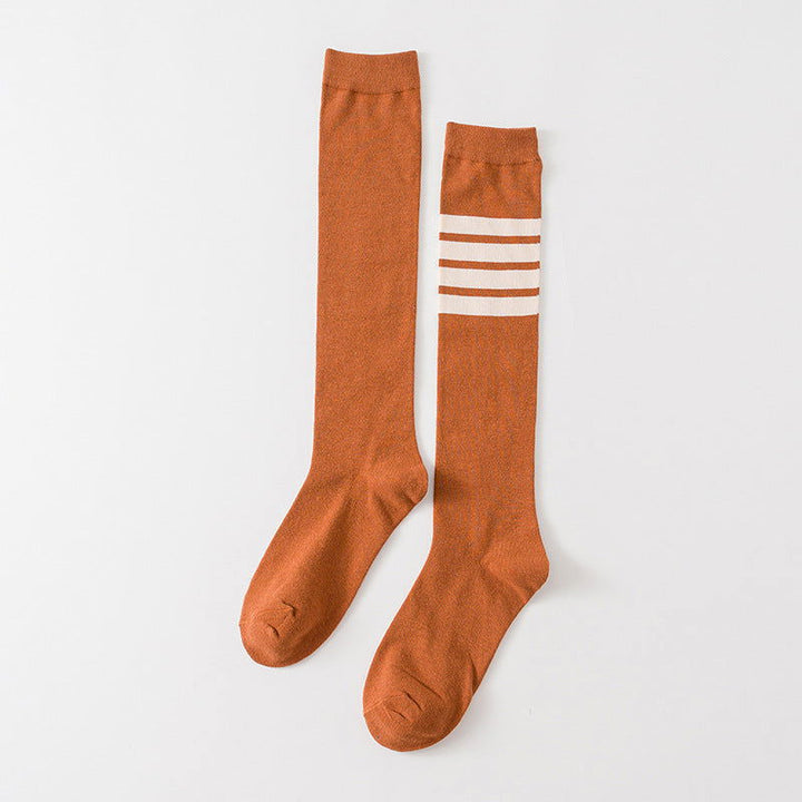 1 Pair  Women Thin Leg Japanese  Knee High Socks - SocksLtd