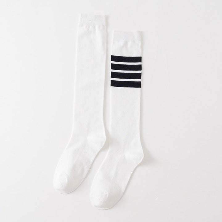 1 Pair  Women Thin Leg Japanese  Knee High Socks - SocksLtd