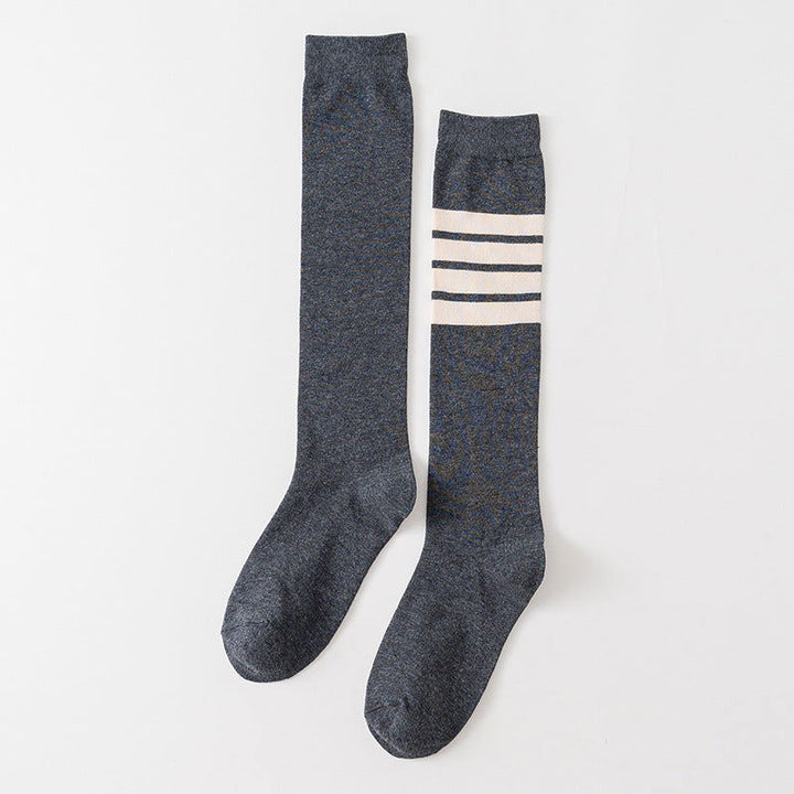 1 Pair  Women Thin Leg Japanese  Knee High Socks - SocksLtd
