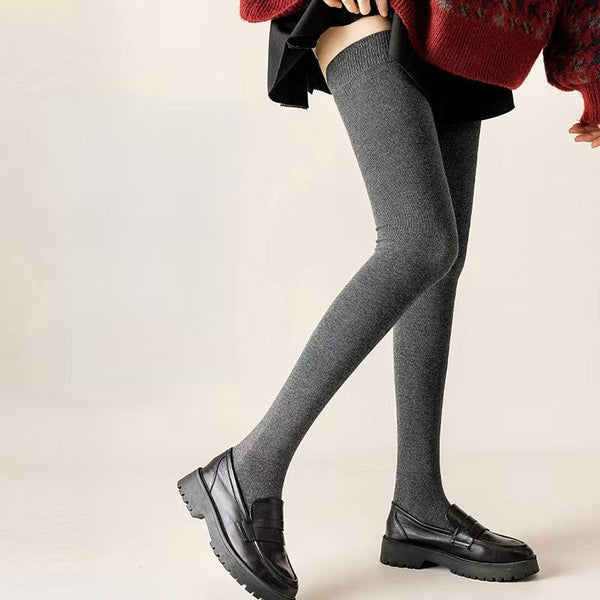 1 Pair  Women  Silicone anti slip Thigh High Socks - SocksLtd