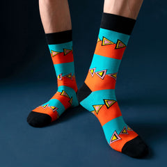 3 Pairs Trendy brand personality Casual Socks