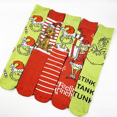 2 Pairs Cartoon Creativity Crew Socks - SocksLtd