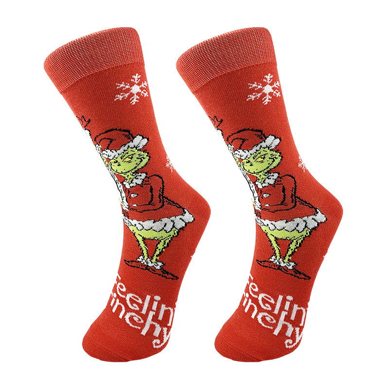 2 Pairs Cartoon Creativity Crew Socks - SocksLtd