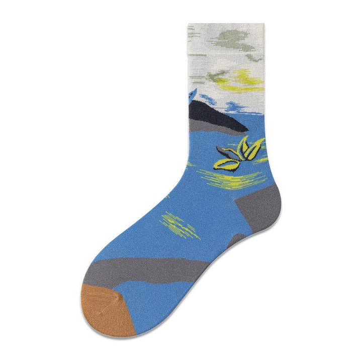 2 Pairs Ins trendy fashion Casual Crew Socks - SocksLtd