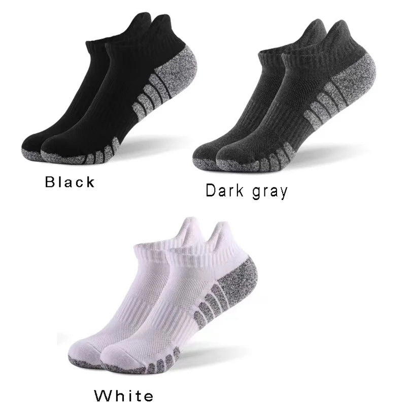 2 Pairs Men breathable basketball Ankle Socks - SocksLtd