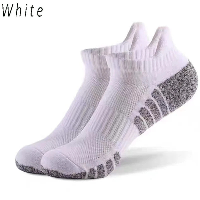 2 Pairs Men breathable basketball Ankle Socks - SocksLtd