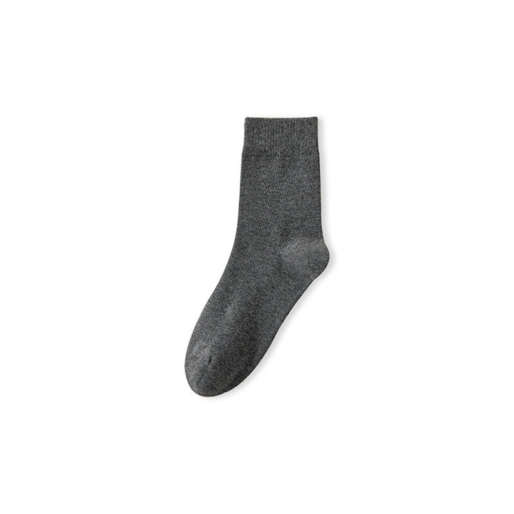 2 Pairs  Men Cotton sweat absorbing  antibacterial Crew Socks - SocksLtd