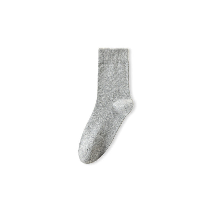 2 Pairs  Men Cotton sweat absorbing  antibacterial Crew Socks - SocksLtd
