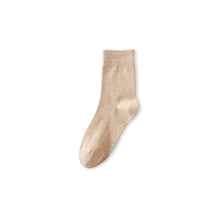 2 Pairs  Men Cotton sweat absorbing  antibacterial Crew Socks - SocksLtd
