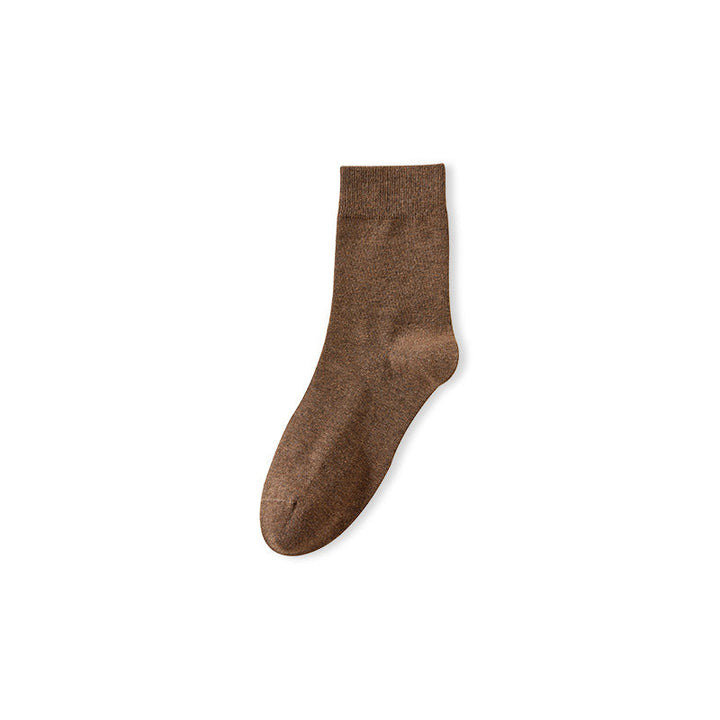 2 Pairs  Men Cotton sweat absorbing  antibacterial Crew Socks - SocksLtd