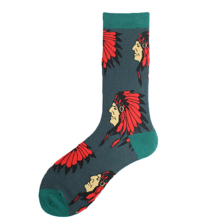 3 Pairs Fashion Trends Casual Crew Socks - SocksLtd