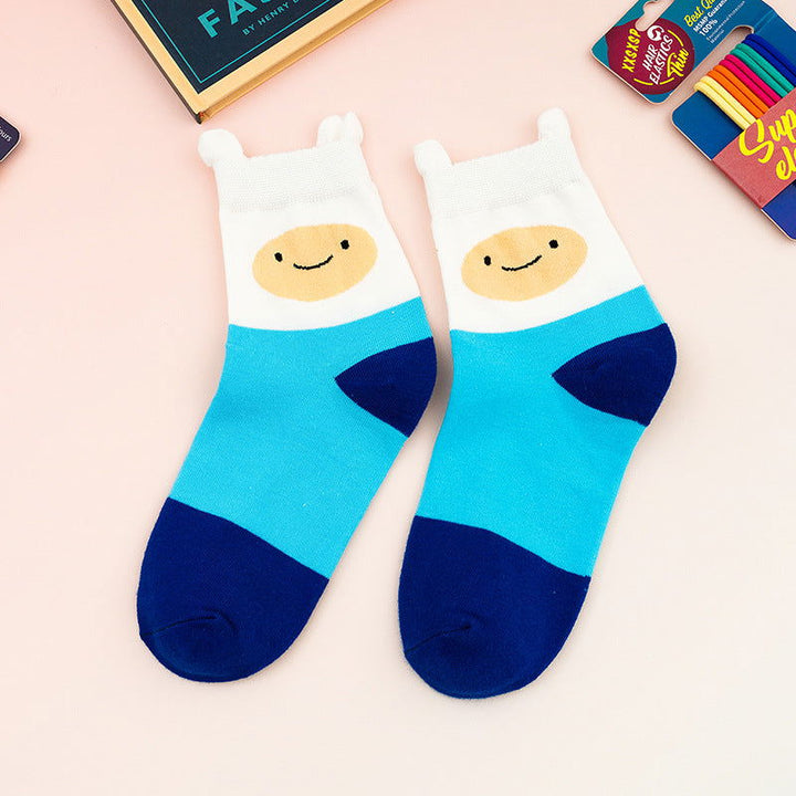 5 Pairs Ins style girl trend Crew Crew Socks - SocksLtd