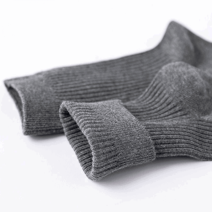 5 Pairs Men absorption Versatile vertical Dress Crew Socks - socksltd