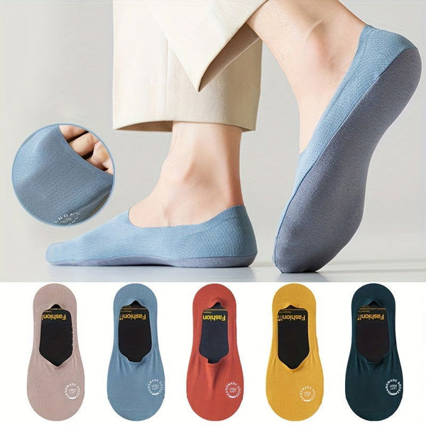 5 Pairs Summer Mesh Bottom Dress Casual Sports No show socks - socksltd