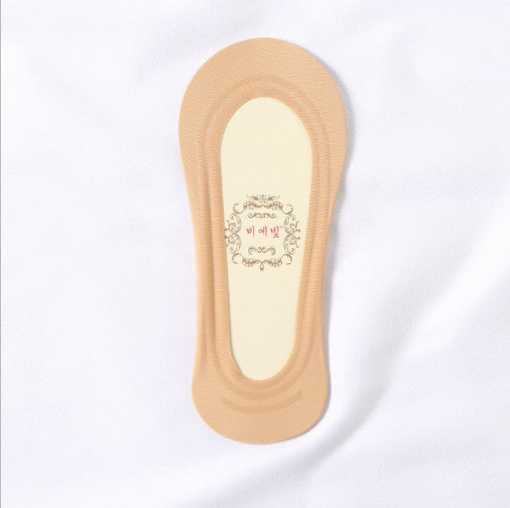 5 pairs  Women ice silk simple  trendy ultra-thin No show  socks - SocksLtd