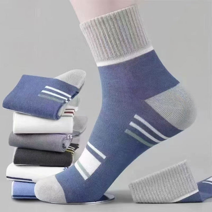 6 Pairs Minimalist basketball sport Casual Crew Socks - SocksLtd