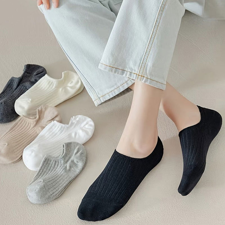 6 Pairs Versatile Invisible Fashionable No Show Socks - SocksLtd