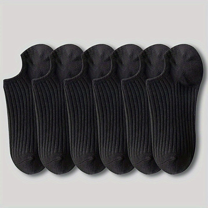 6 Pairs Versatile Invisible Fashionable No Show Socks - SocksLtd