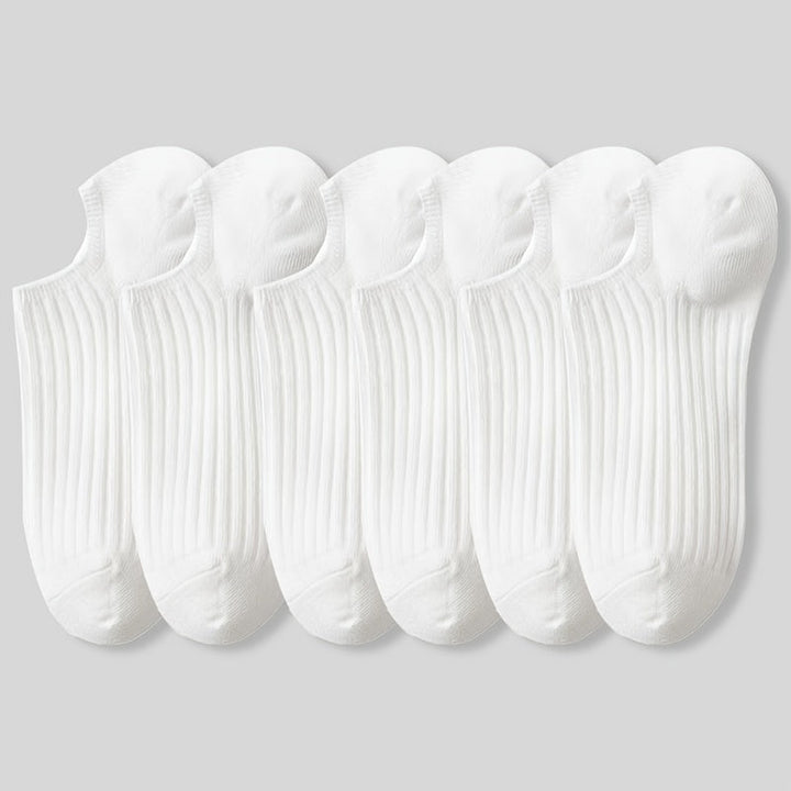 6 Pairs Versatile Invisible Fashionable No Show Socks - SocksLtd