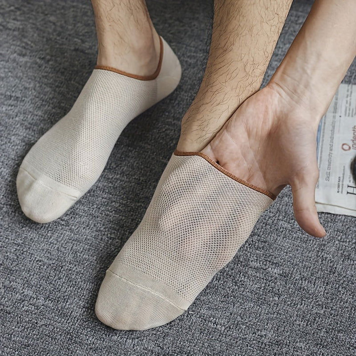 7 Pairs Invisible Mesh Color Matching Shallow No show socks - socksltd