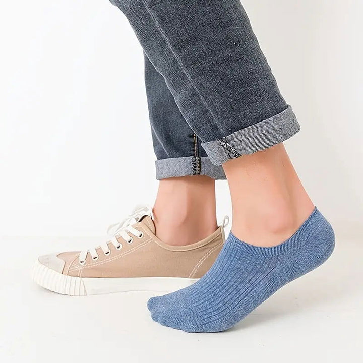7 Pairs Men Breathable Thin Invisible Ankle Socks - socksltd