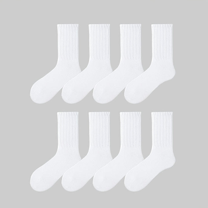 8 Pairs Men Dress Anti odor High Crew Socks - socksltd