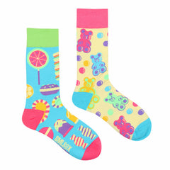 1 Pair Colorful Personality Crew Socks