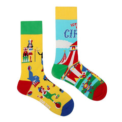 1 Pair Colorful Personality Crew Socks