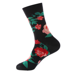 10 Pairs Floral INS Trend Crew Socks