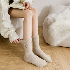 3 Pairs Mink Velvet Love Thermal Socks