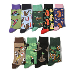 1 Pair Cartoon Trend Crew Socks