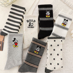 1 Pair Mickey Mouse Cartoon Casual Socks