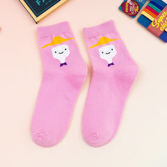 5 Pairs Ins style girl trend Crew Socks