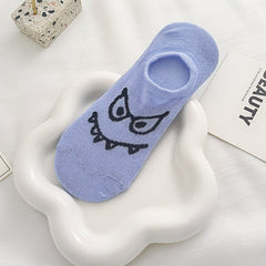 2 Pairs Cartoon funny Ankle Socks