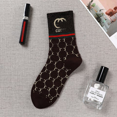 2 Pairs Ins trendy versatile Casual Socks