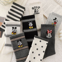 1 Pair Mickey Mouse Cartoon Casual Socks