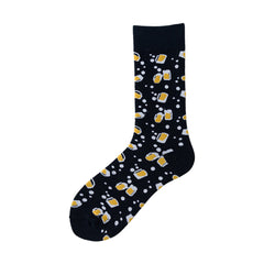 1 Pair Fruit Cartoon Crew Socks