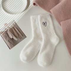 3 Pairs Mink Velvet Love Thermal Socks