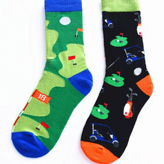 1 Pair Cartoon personality Crew Socks