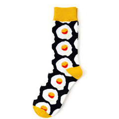 1 Pair Fruit Cartoon Crew Socks